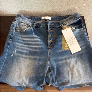 Risen Jeans, Midrise Flair Button Fly size 13/31 New!!